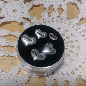 Floating Jewelry Charms, Family Theme